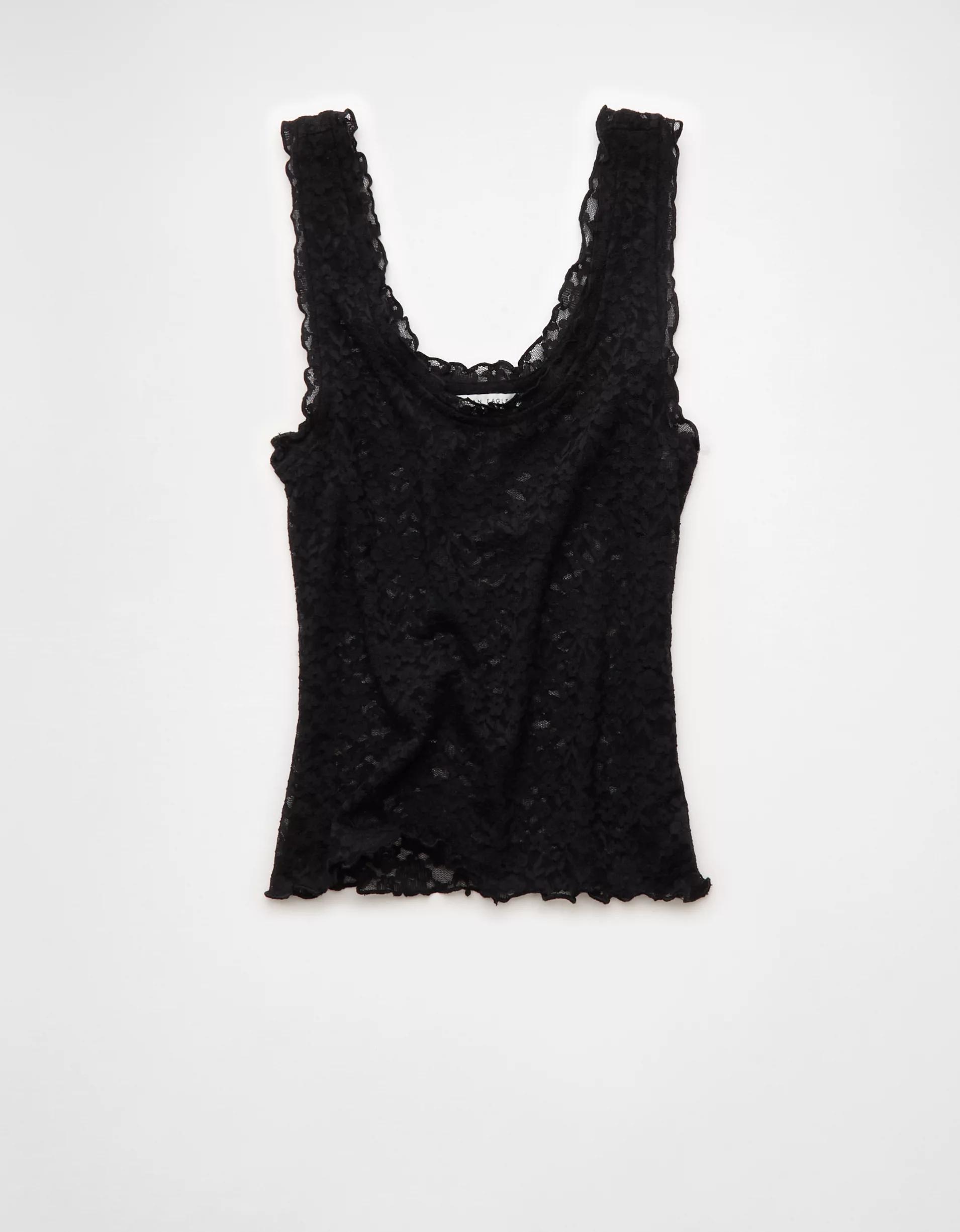 AE Lacey Scoop Neck Tank Top Women's Product Image