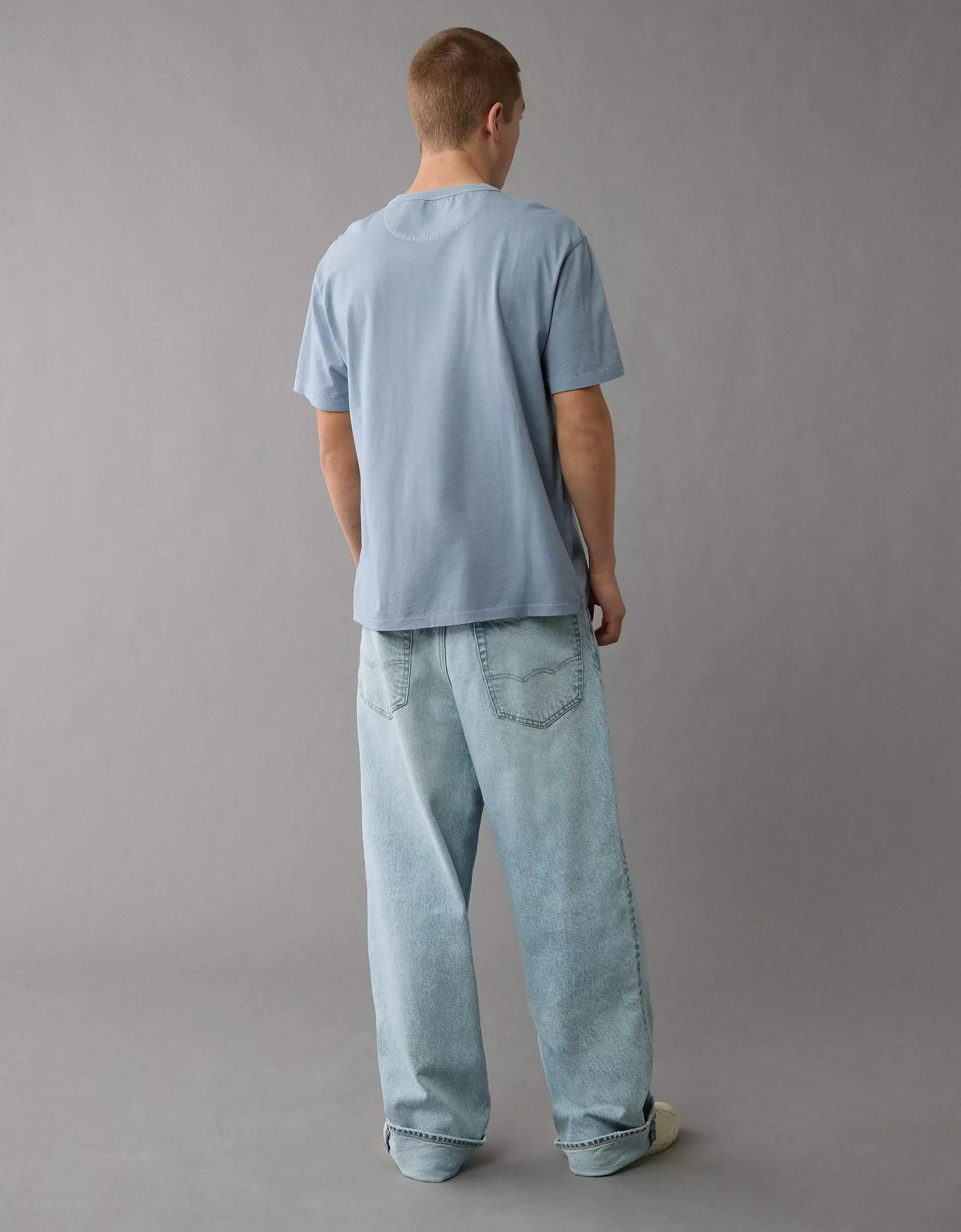 AE Lived-In Henley T-Shirt Product Image