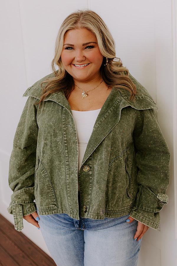 Fresh Breeze Vintage Wash Jacket Curves Product Image