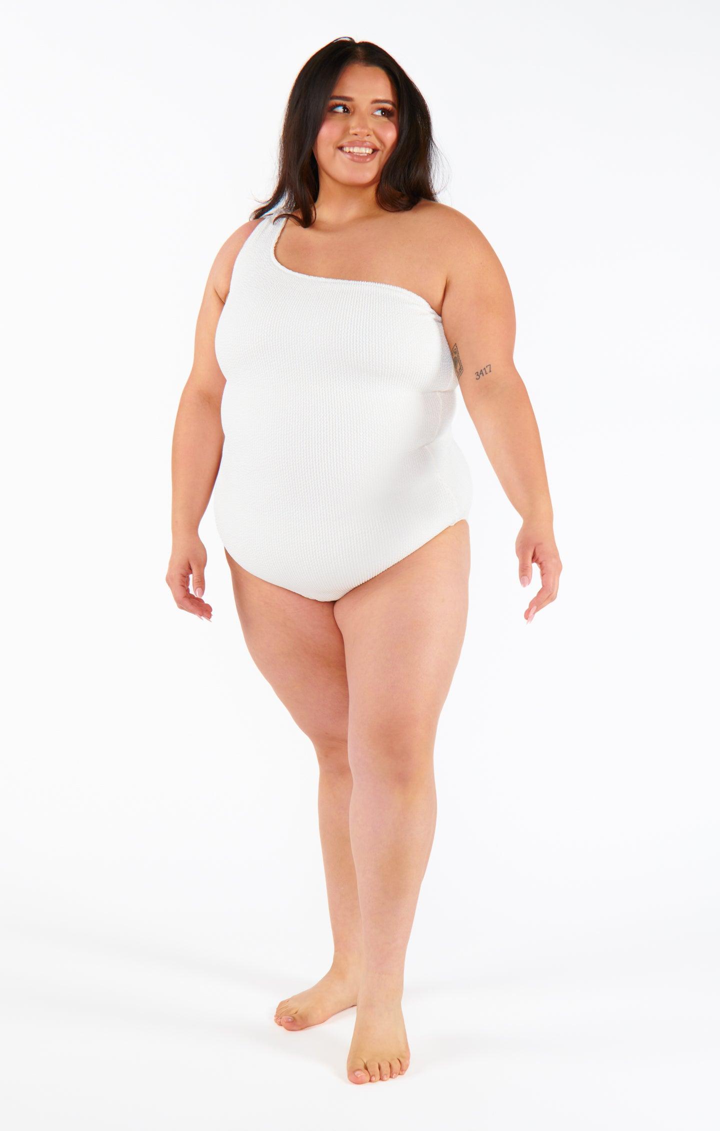 Anchor One Piece ~ Ivory Scrunch Product Image