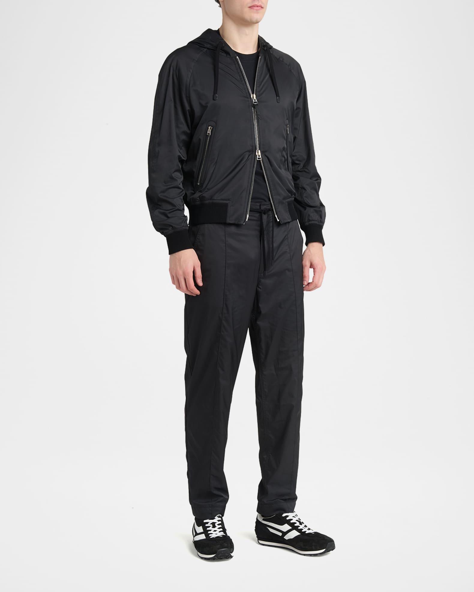 Men's Mick Tech Fabric and Suede Sneakers Product Image