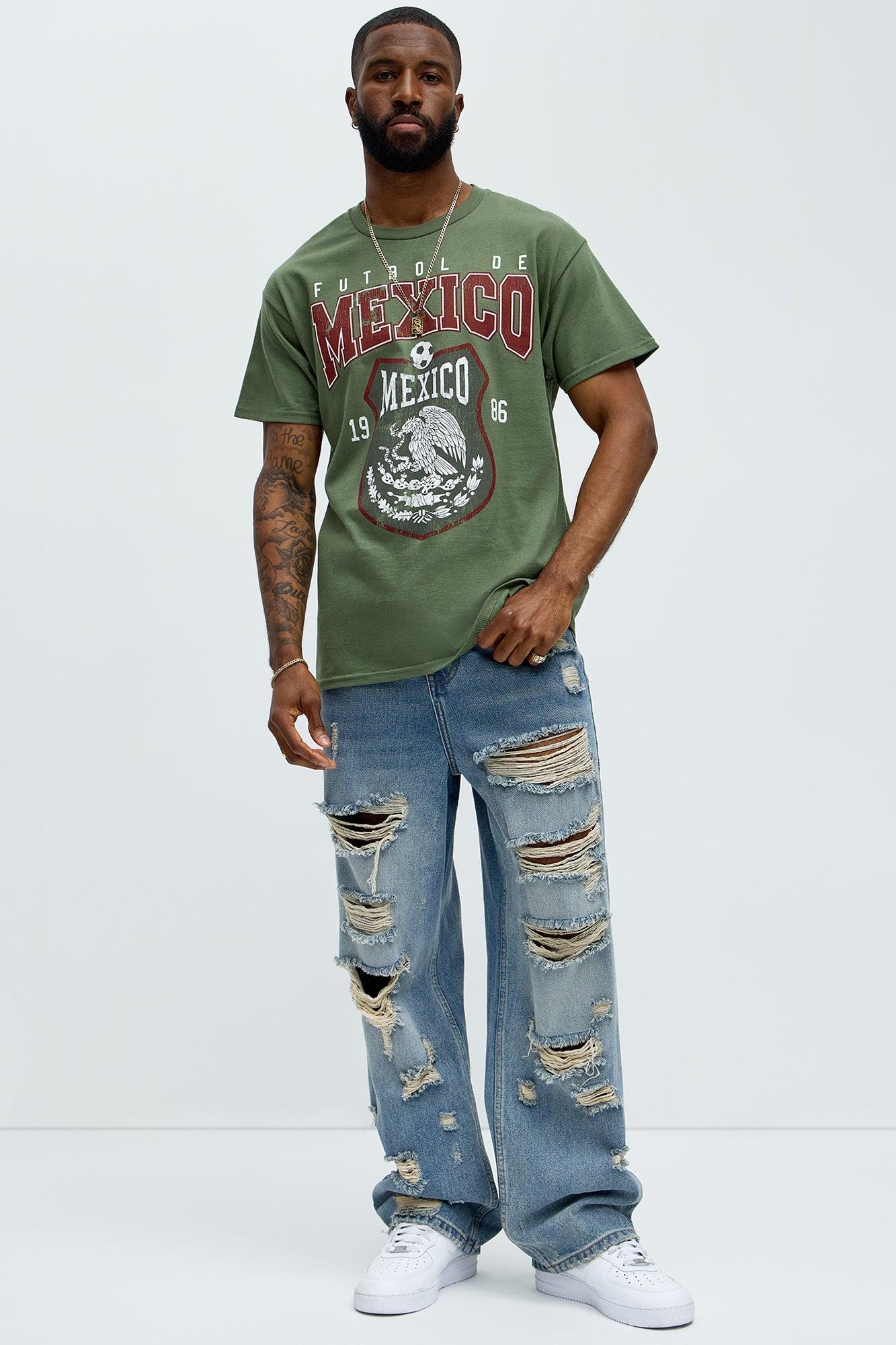 Futbol Of Mexico Short Sleeve Tee - Green Product Image