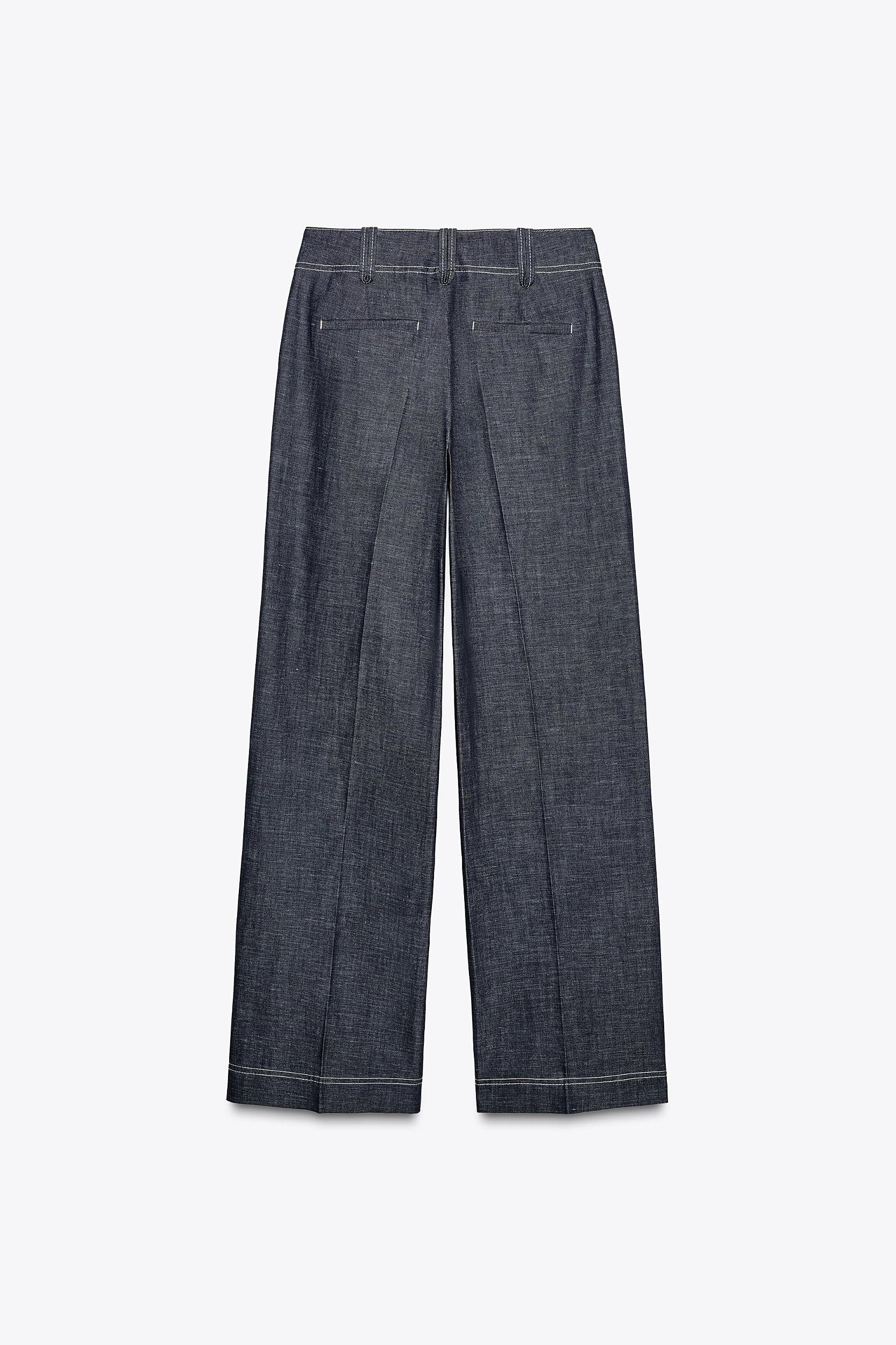 CONTRAST STITCHING PANTS Product Image