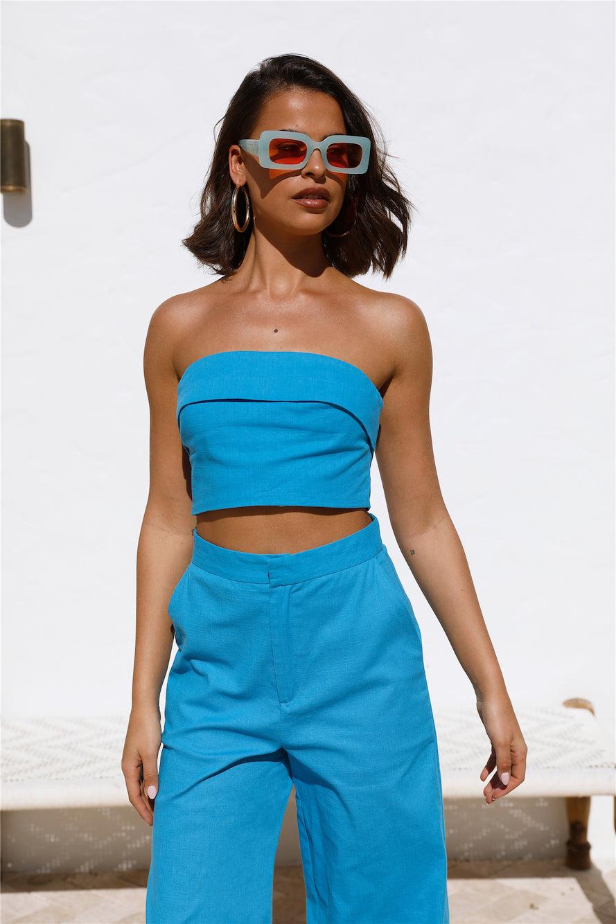 First Move Pants Blue Product Image