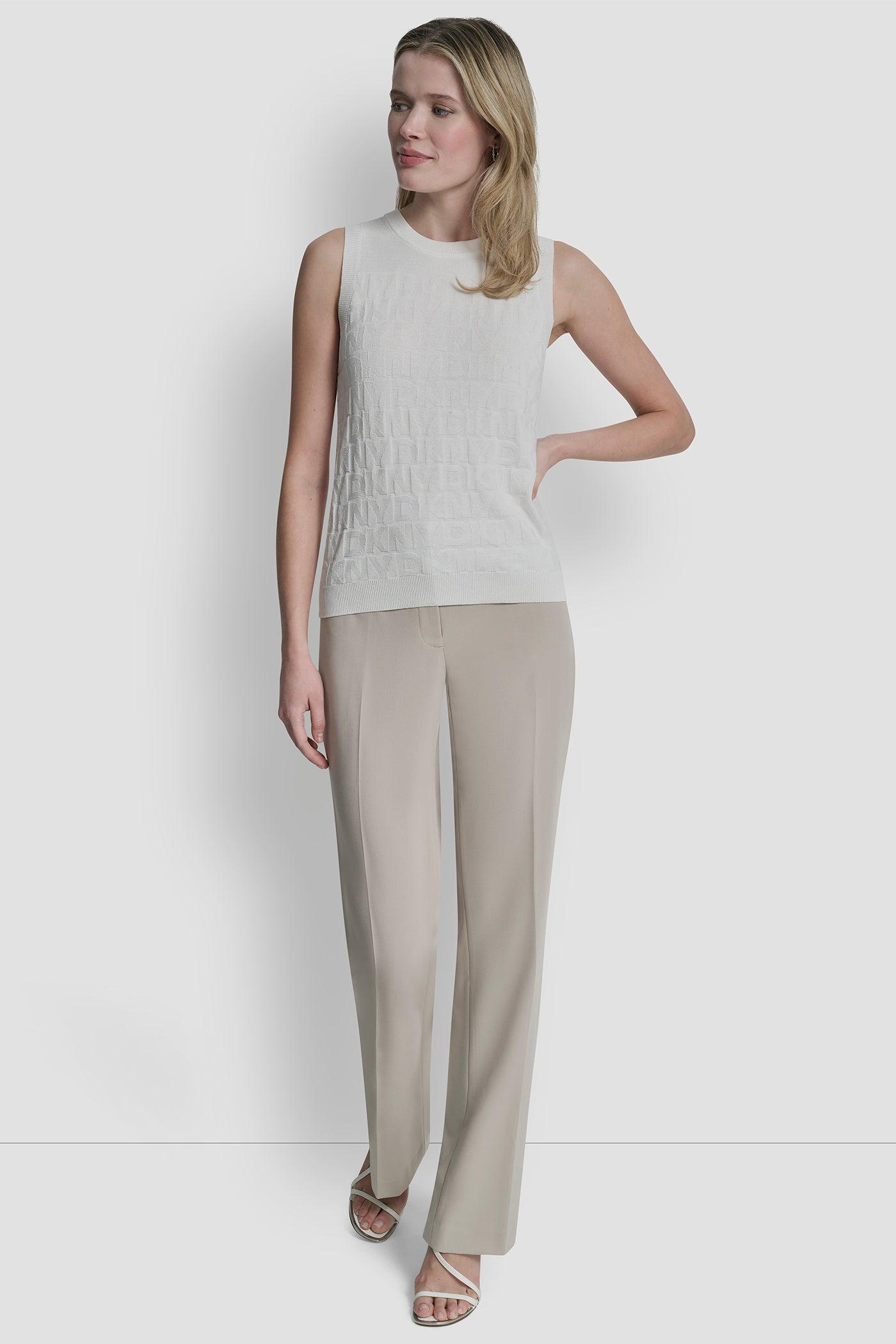 SWEATER TANK WITH ALL OVER LOGO Product Image