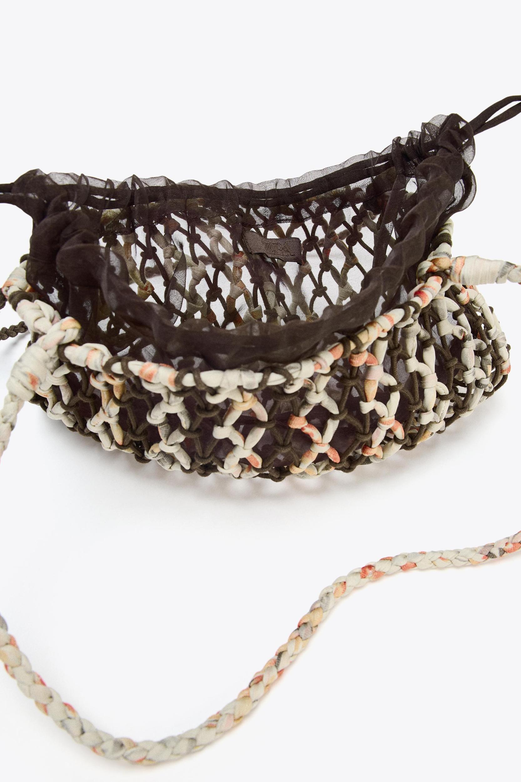 MINI WOVEN BRAIDED BAG Product Image