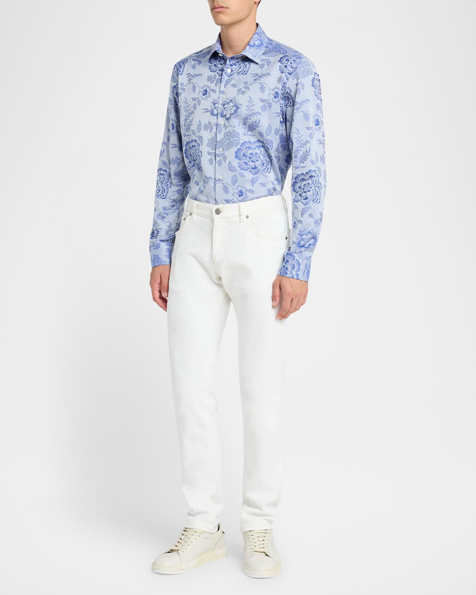 Men's Floral Sport Shirt Product Image