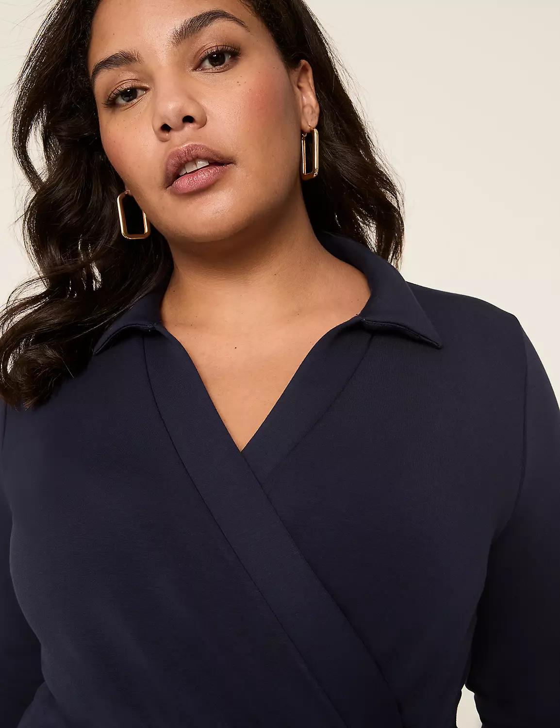 Journey Faux-Wrap Dress Product Image