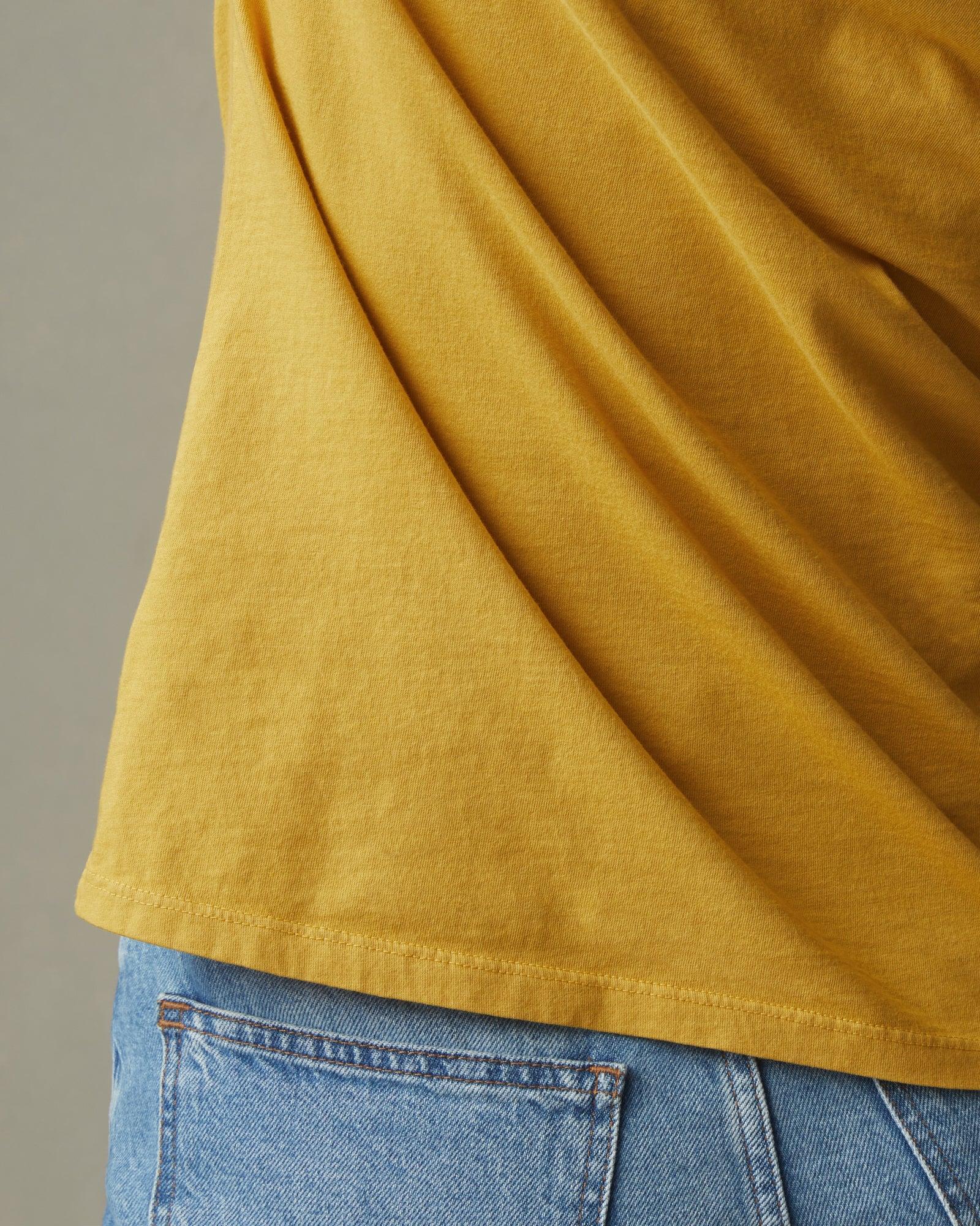 Women's Classic Cotton Crew Tee - Straw Female Product Image