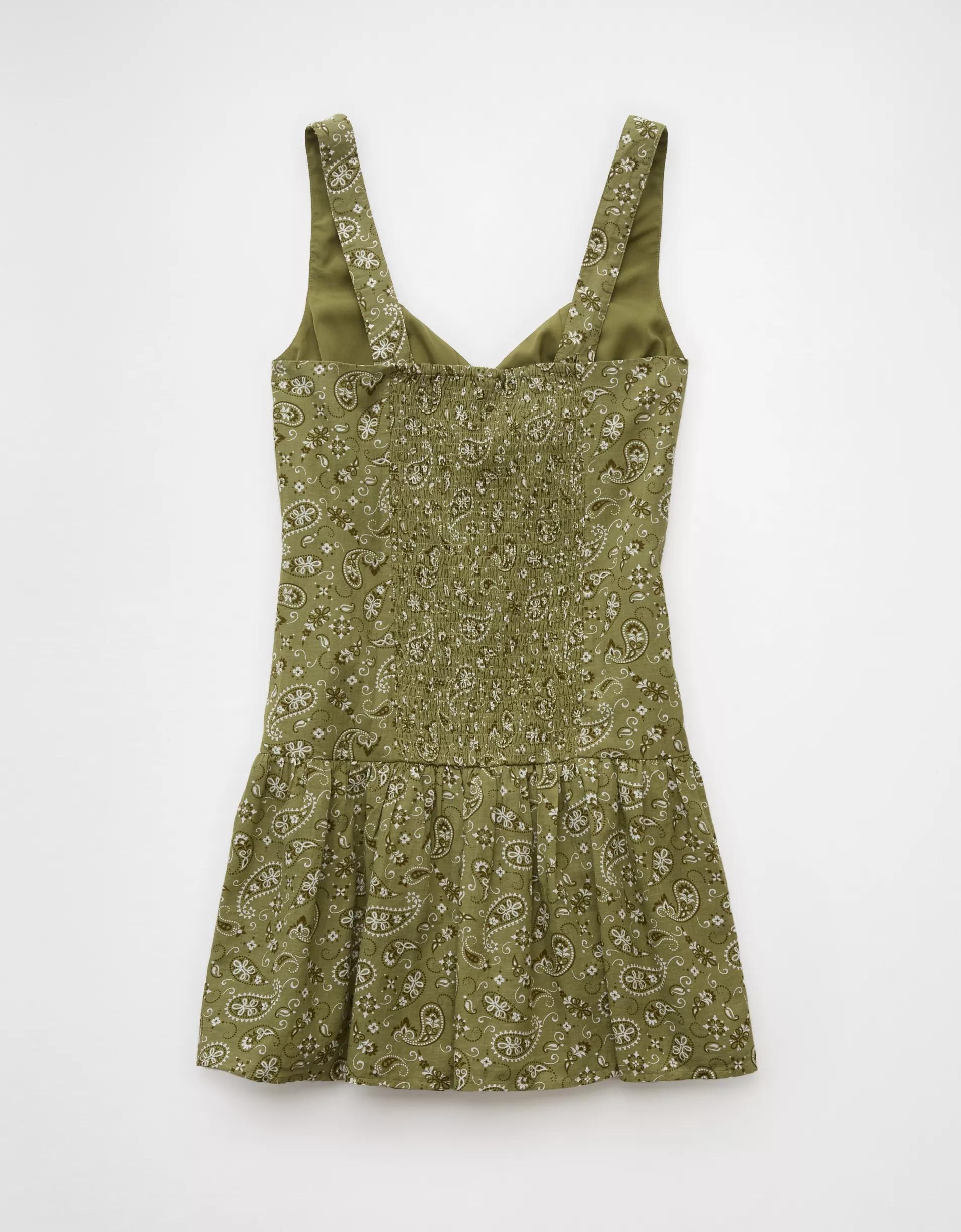 AE Drop Waist Corset Mini Dress Product Image