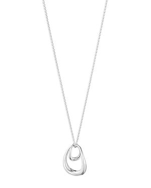 Georg Jensen Sterling Silver Offspring Large Looped Pendant Necklace, 17.72 Product Image