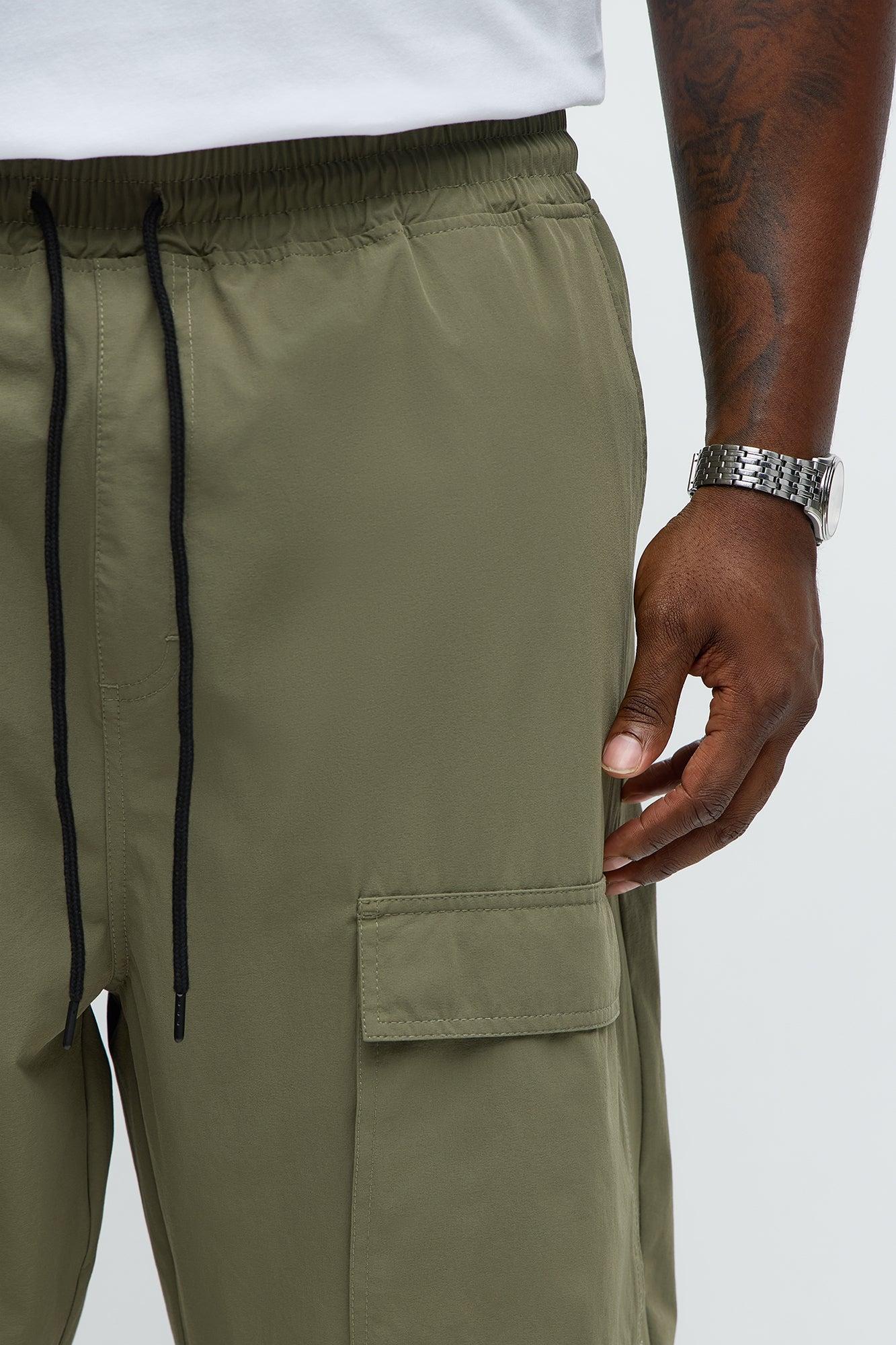 Straight Many Phases Cargo Pants - Olive Male Product Image