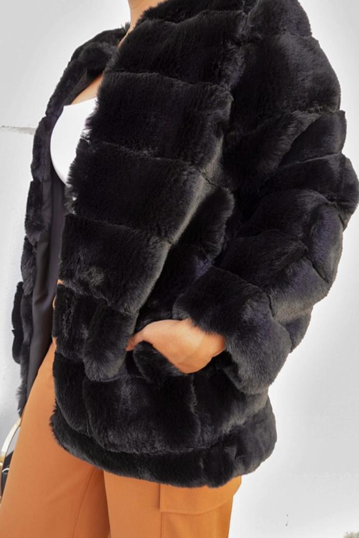 Open Fur Jacket Product Image