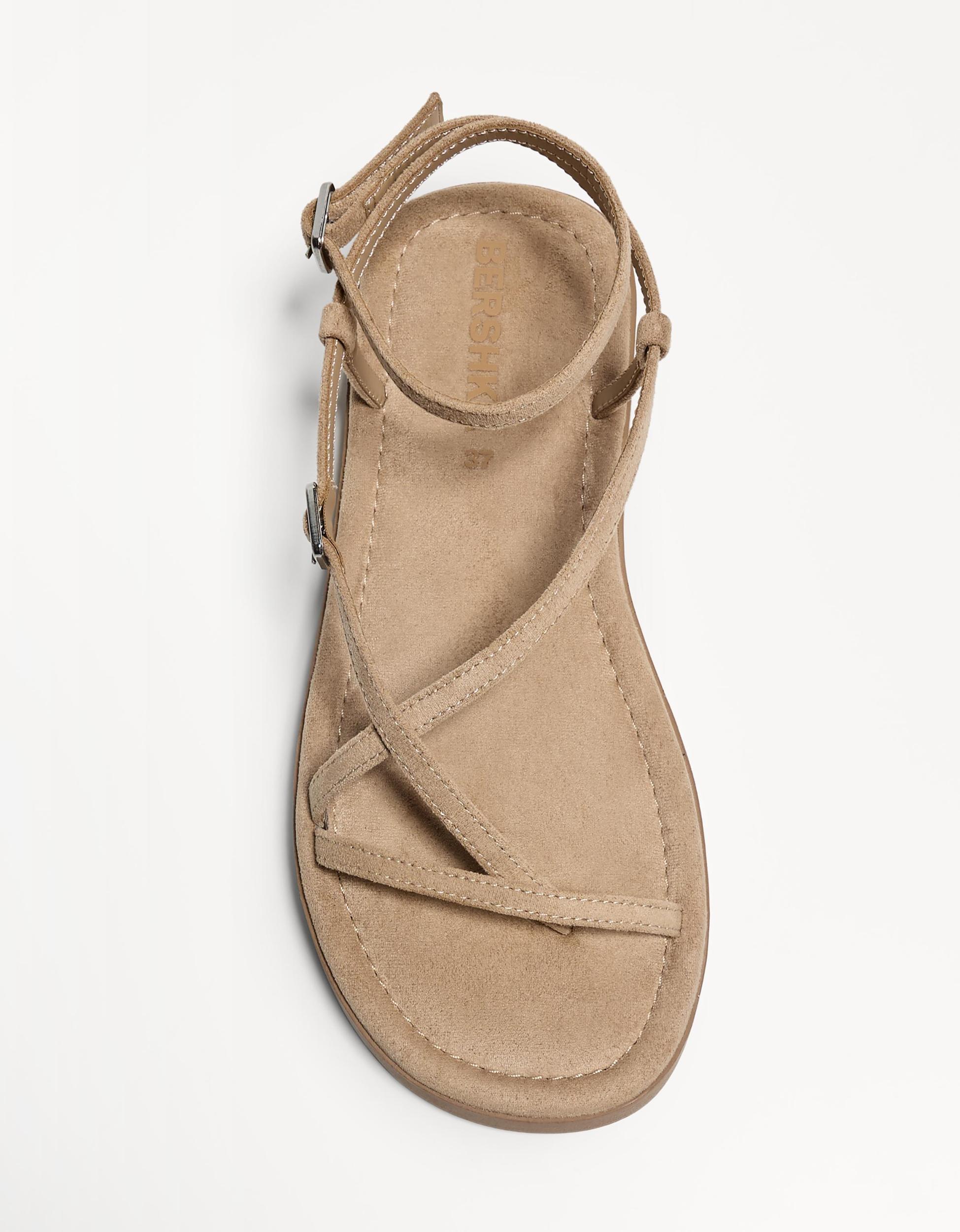 Flat sandals with straps Product Image