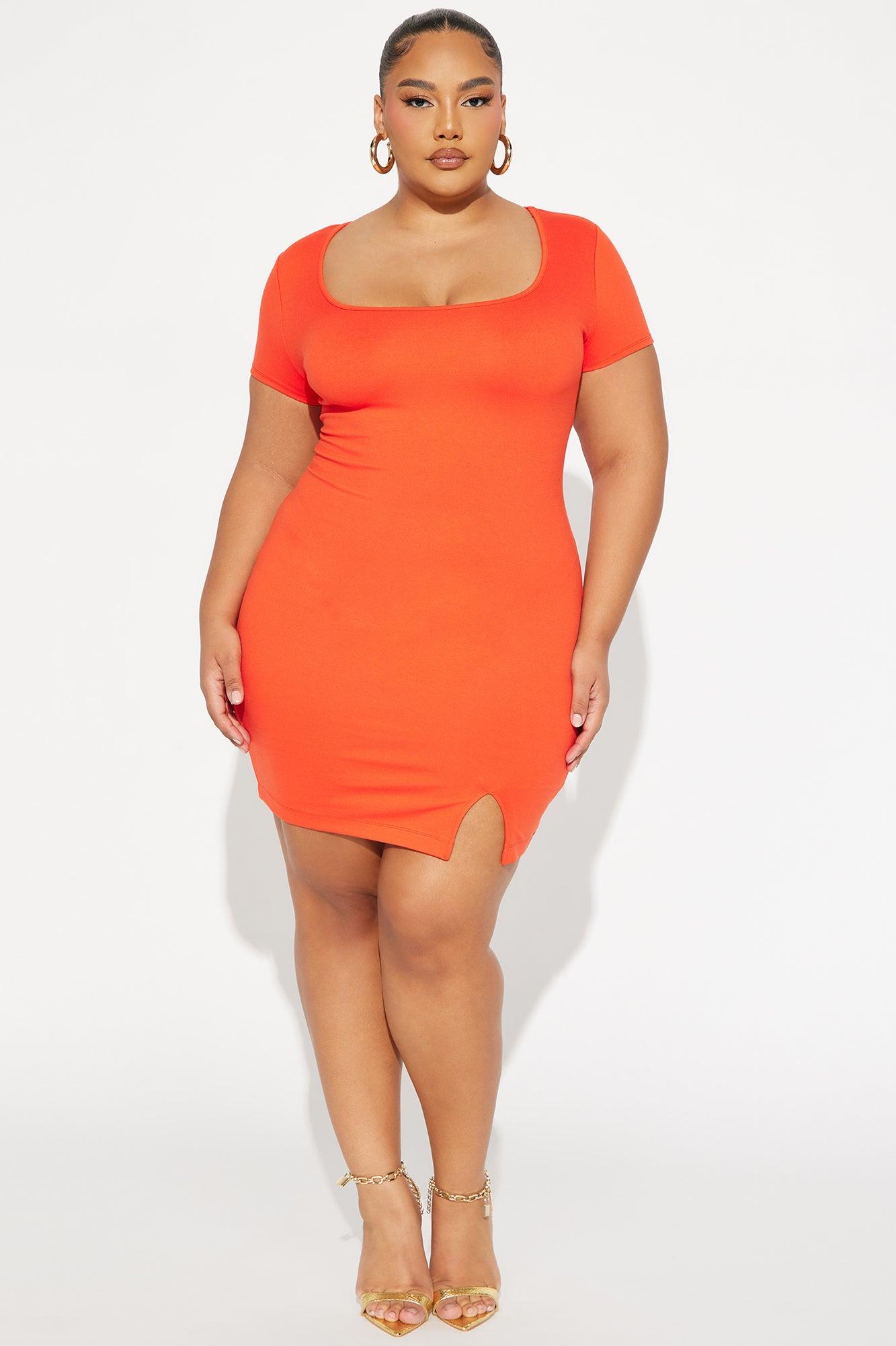 Giselle Short Sleeve Mini Dress - Red Product Image