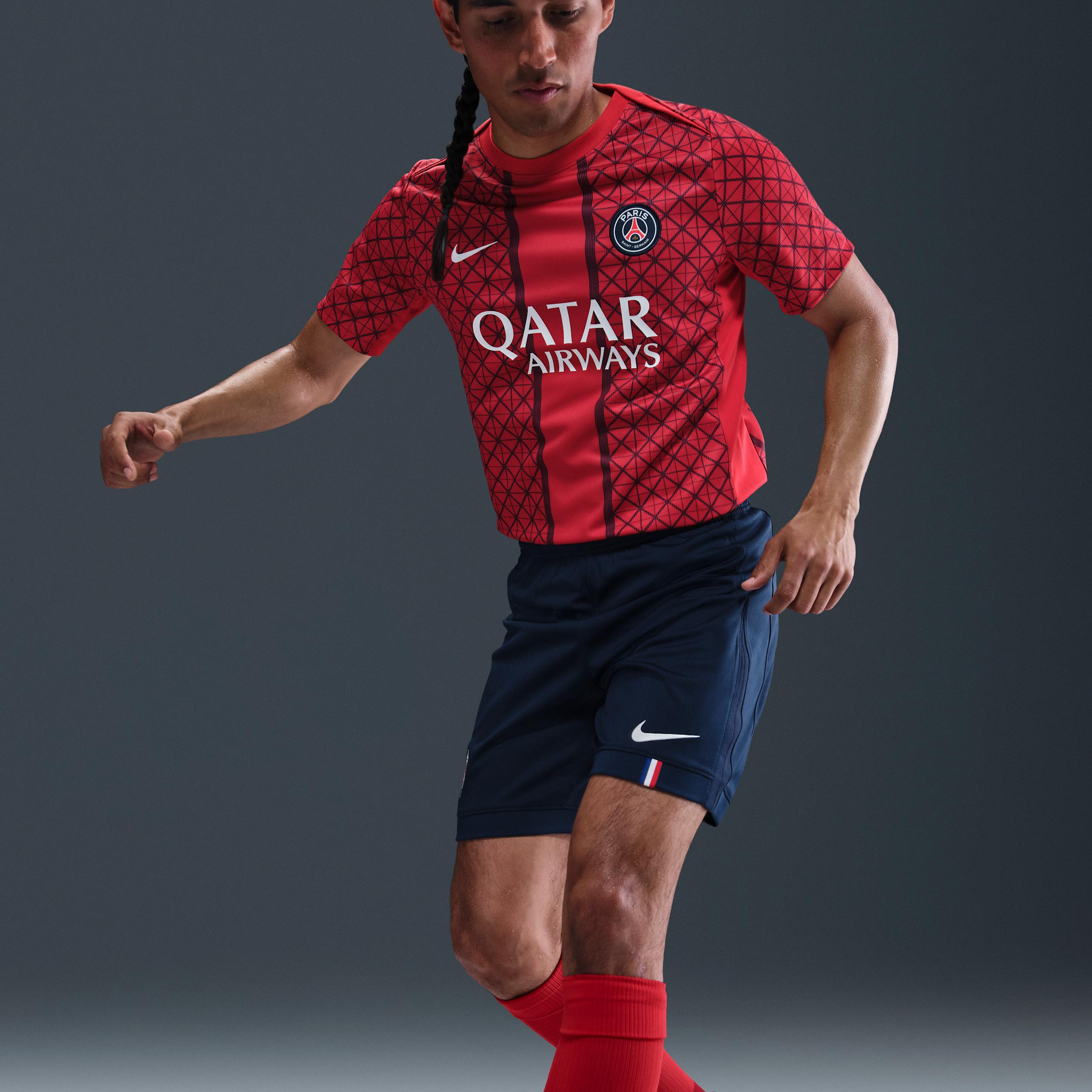 Paris Saint-Germain 2025/26 Stadium Home Nike Men's Dri-FIT Soccer Replica Shorts Product Image