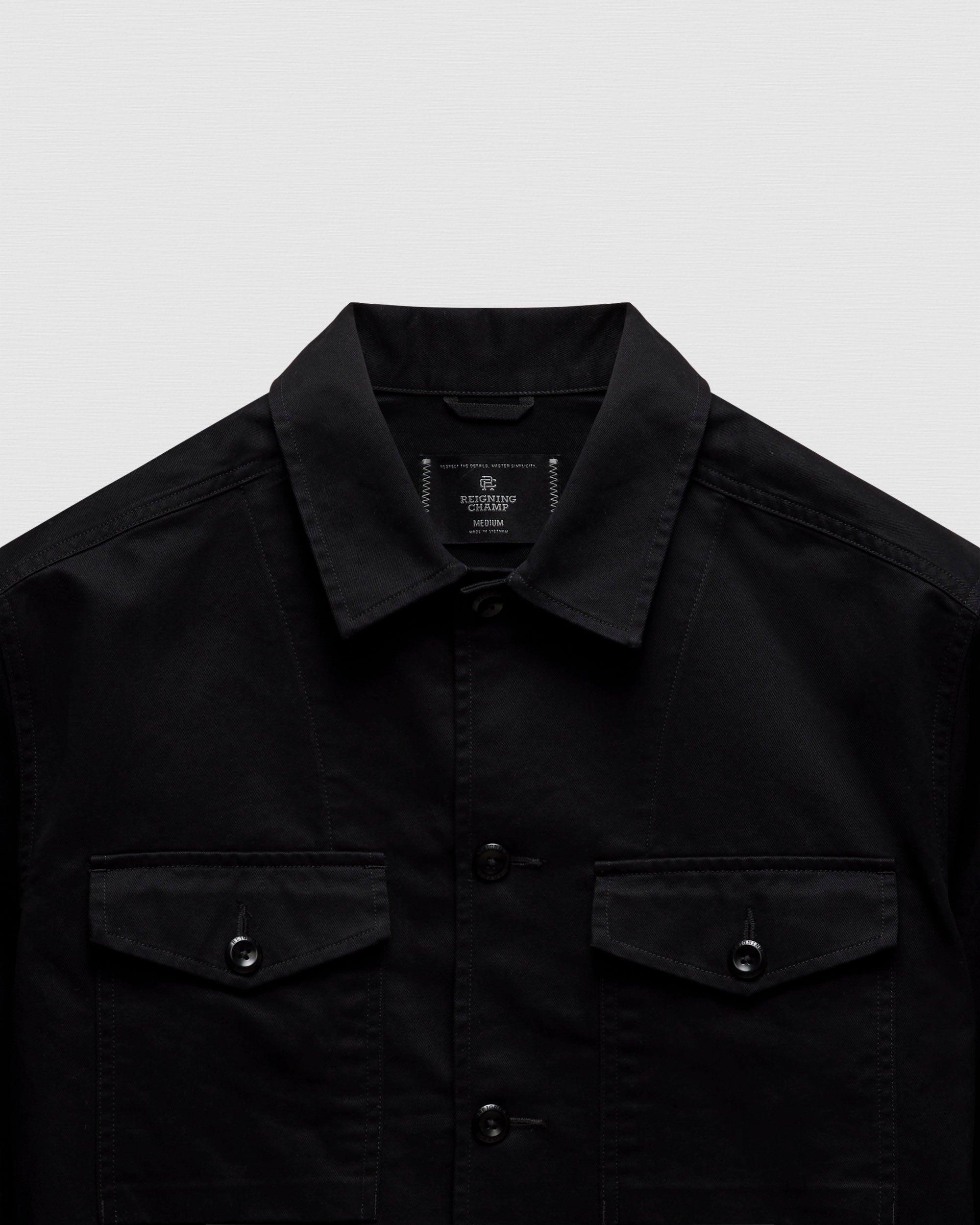 Double Faced Wool Concourse Overshirt Male Product Image