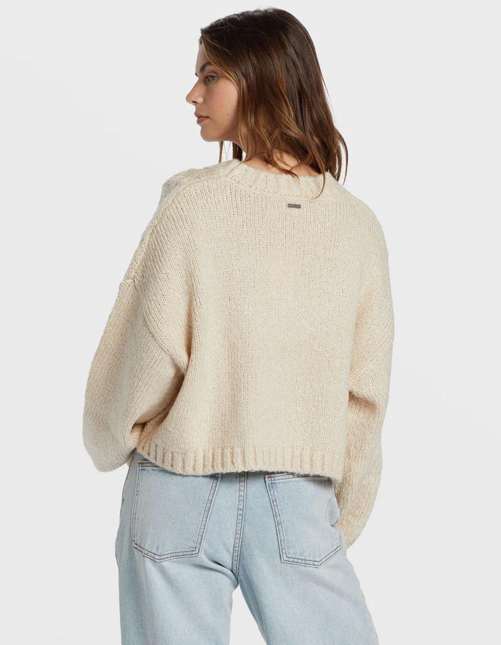 BILLABONG Modern Love Womens Sweater - CREAM Product Image