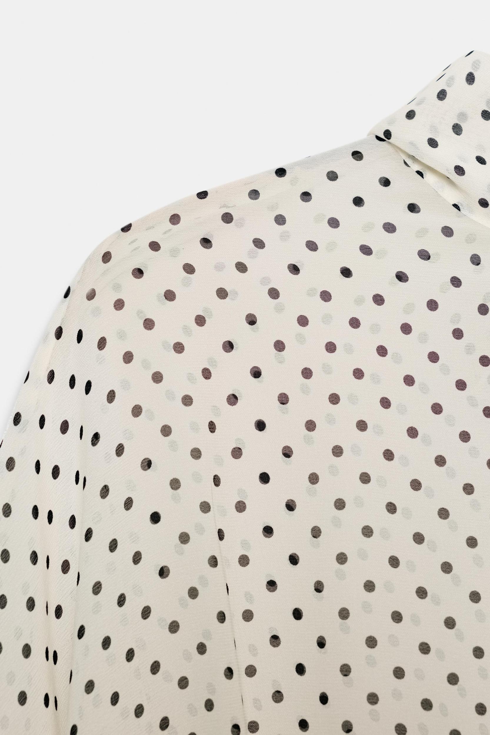 ZW COLLECTION POLKA DOT BLOUSE Product Image
