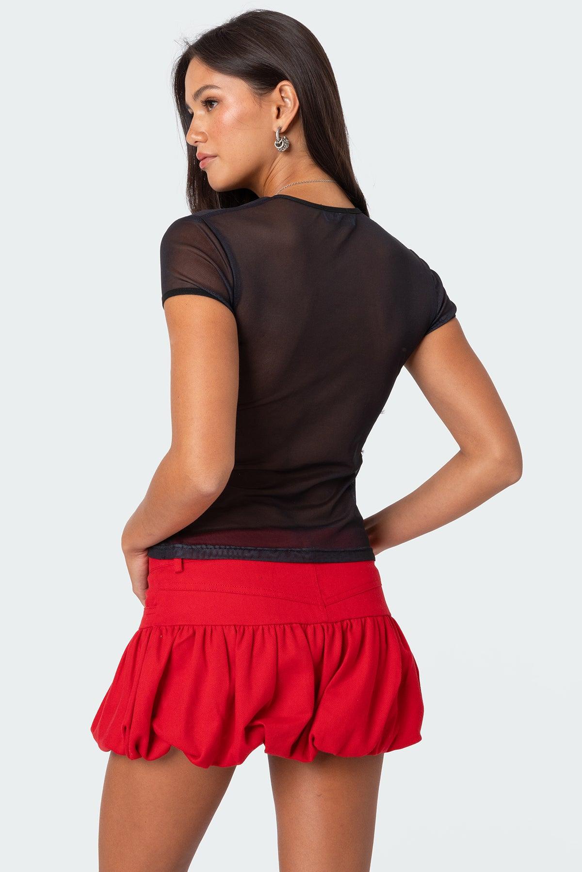 Aloha Sheer Mesh T Shirt Product Image