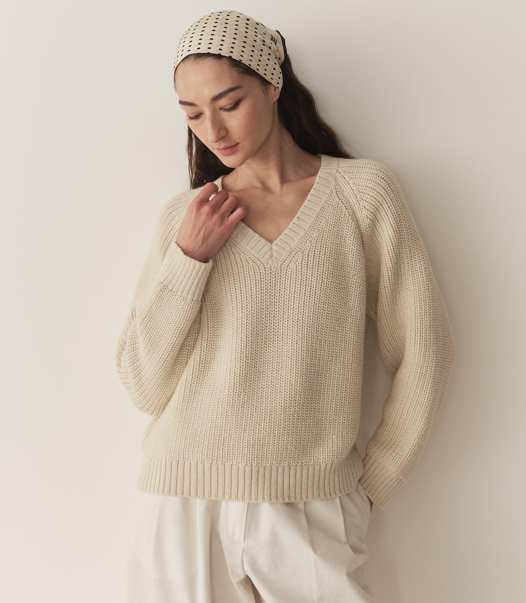 EMMONS SWEATER -- CREAM Product Image
