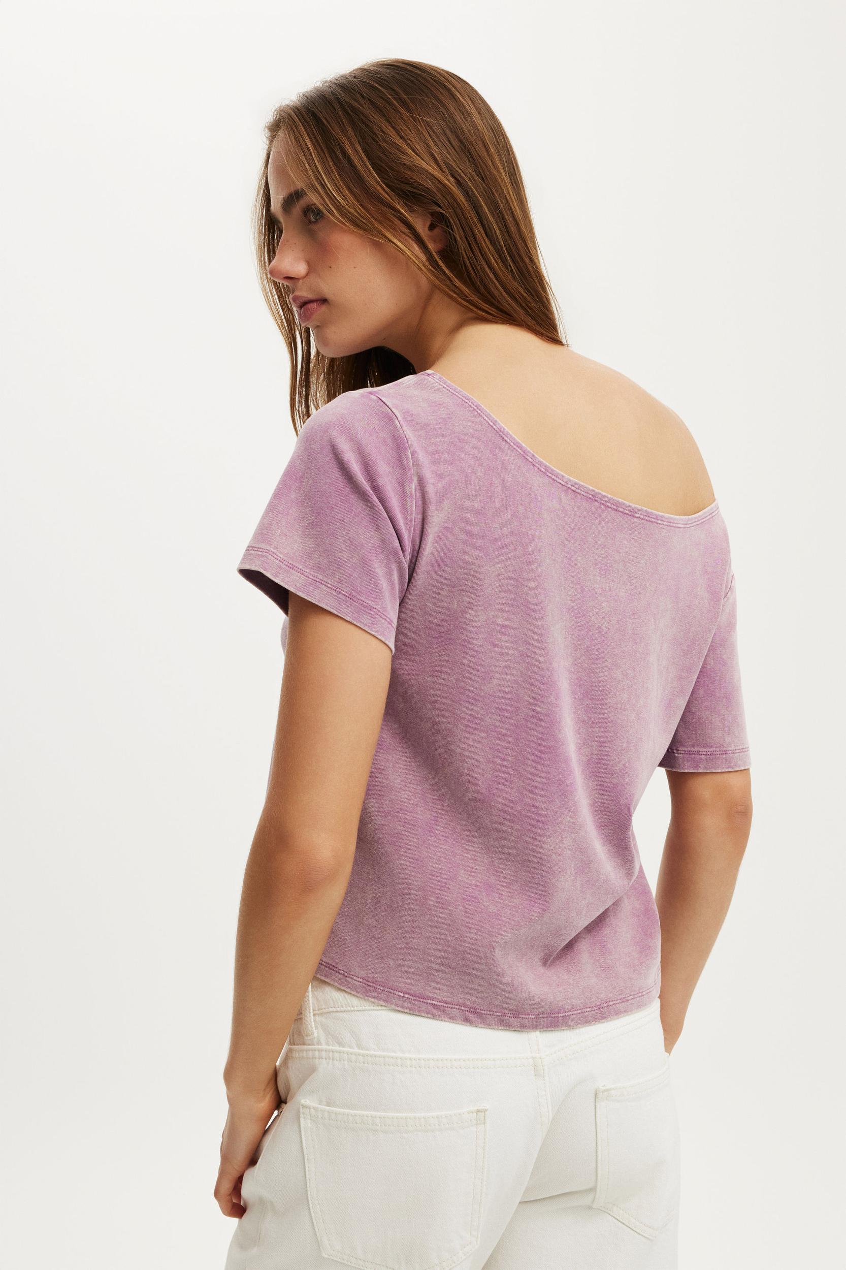 Disney Romeo & Juliet Off Shoulder Graphic Tee Product Image