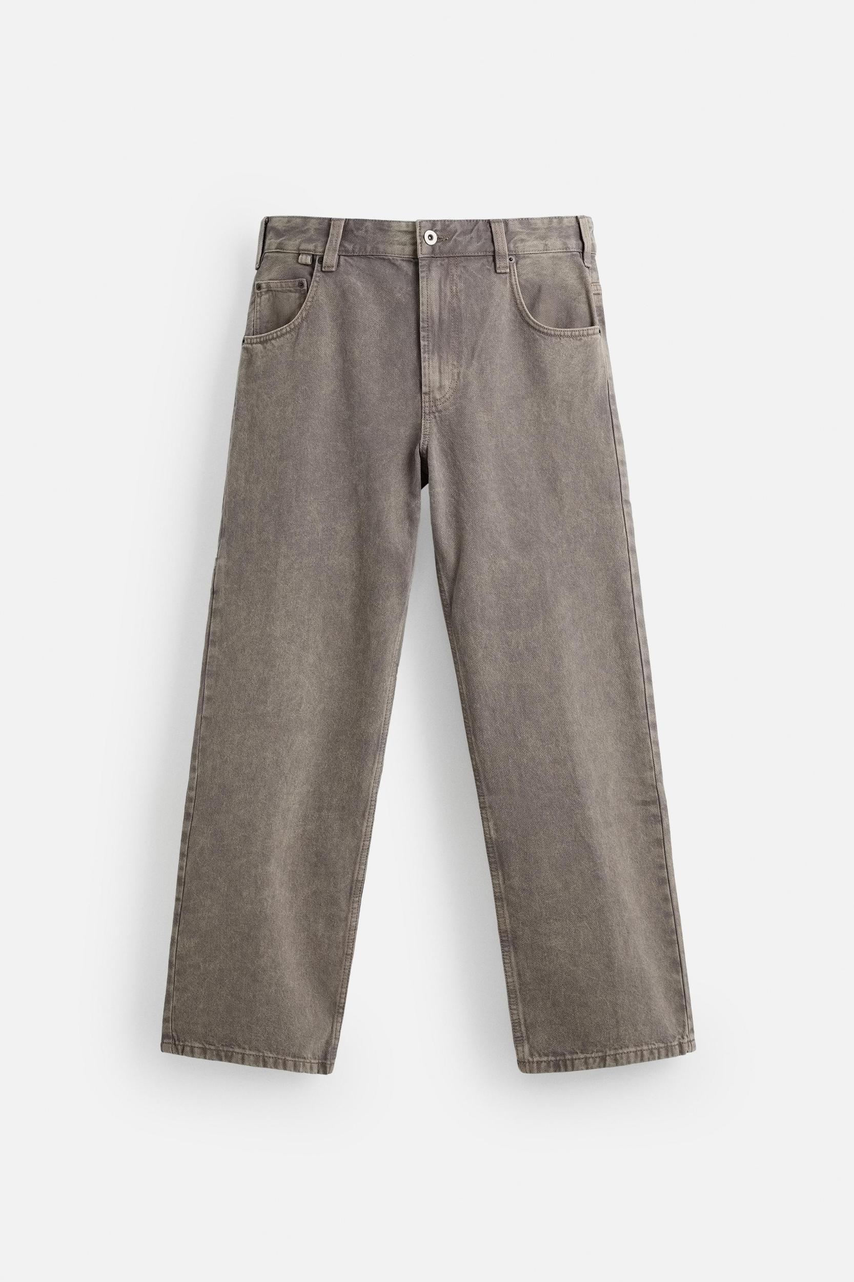 WASHED RELAXED FIT JEANS Product Image
