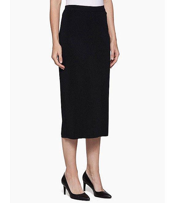 Ming Wang Midi Length Pencil Skirt Product Image