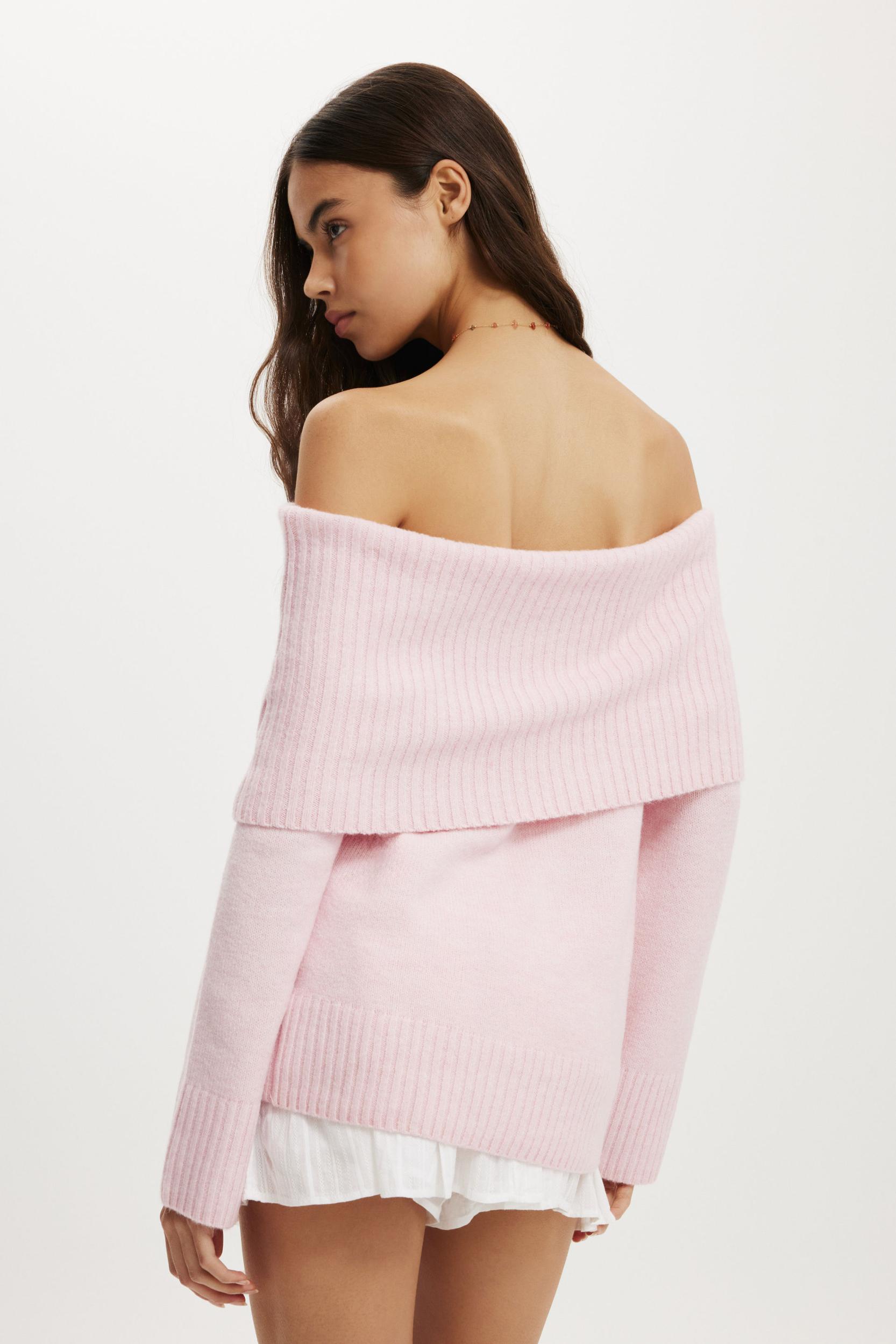 Luxe Off Shoulder Pullover Product Image