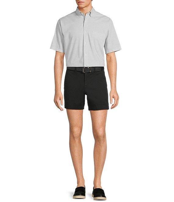 Gold Label Roundtree & Yorke Non-Iron Short Sleeve Solid Sport Shirt Product Image