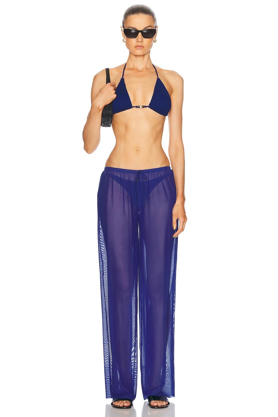 Beaded Tie Side Bikini Bottom Product Image