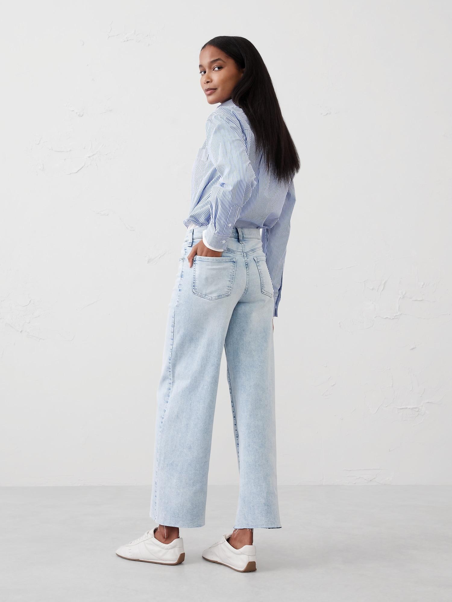 Wide-Leg High-Rise Jean Product Image