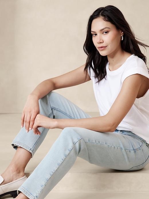 Mid-Rise Slim Jean Product Image