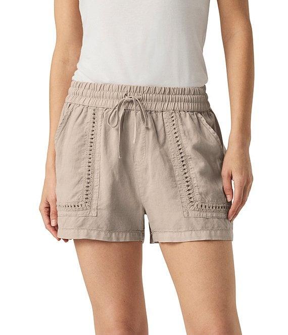 Campside Crochet Mid Rise Lounge Shorts Product Image