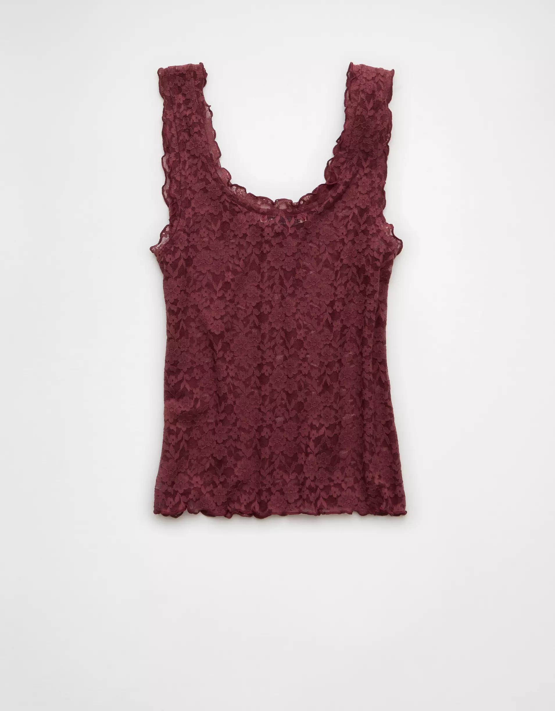 AE Lacey Scoop Neck Tank Top Women's Product Image