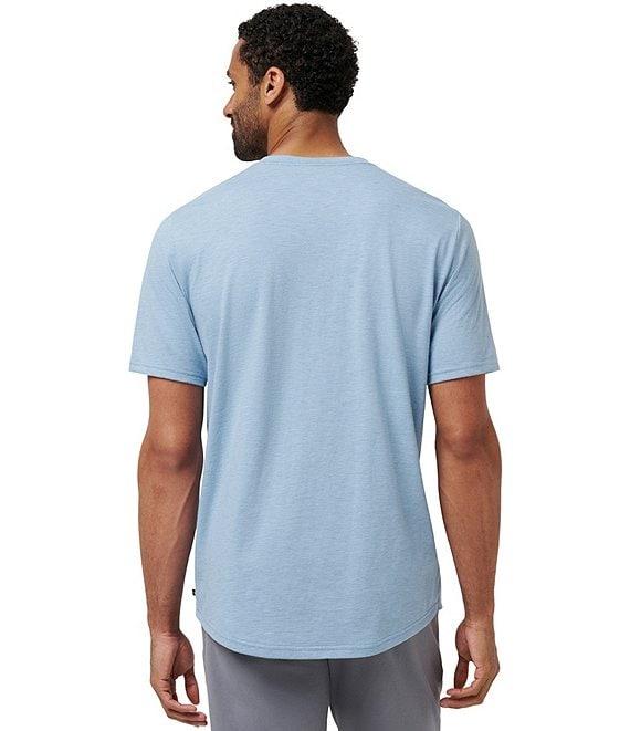 TravisMathew All Adrift Short Sleeve Henley Shirt Product Image