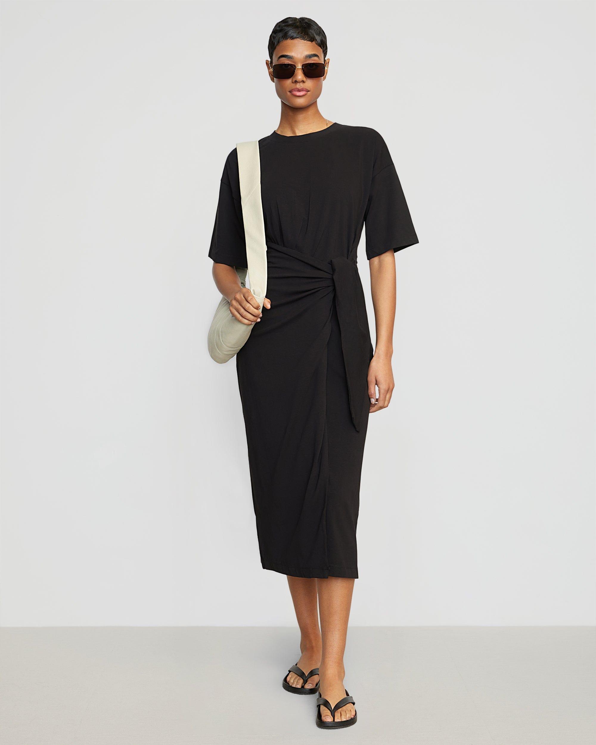 Noa Organic Cotton T-Shirt Wrap Dress Product Image