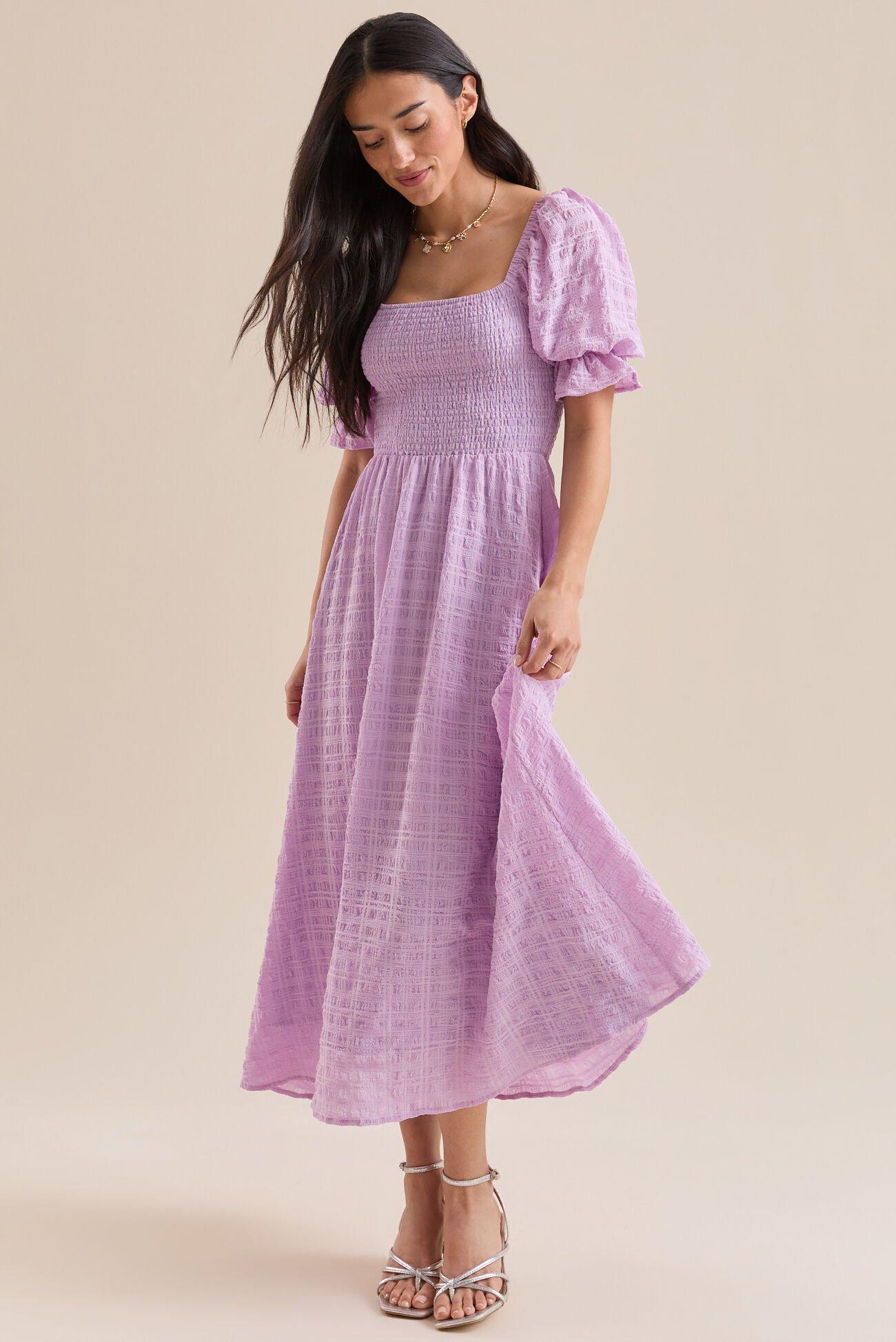 Mylee Textured Midi Dress Product Image