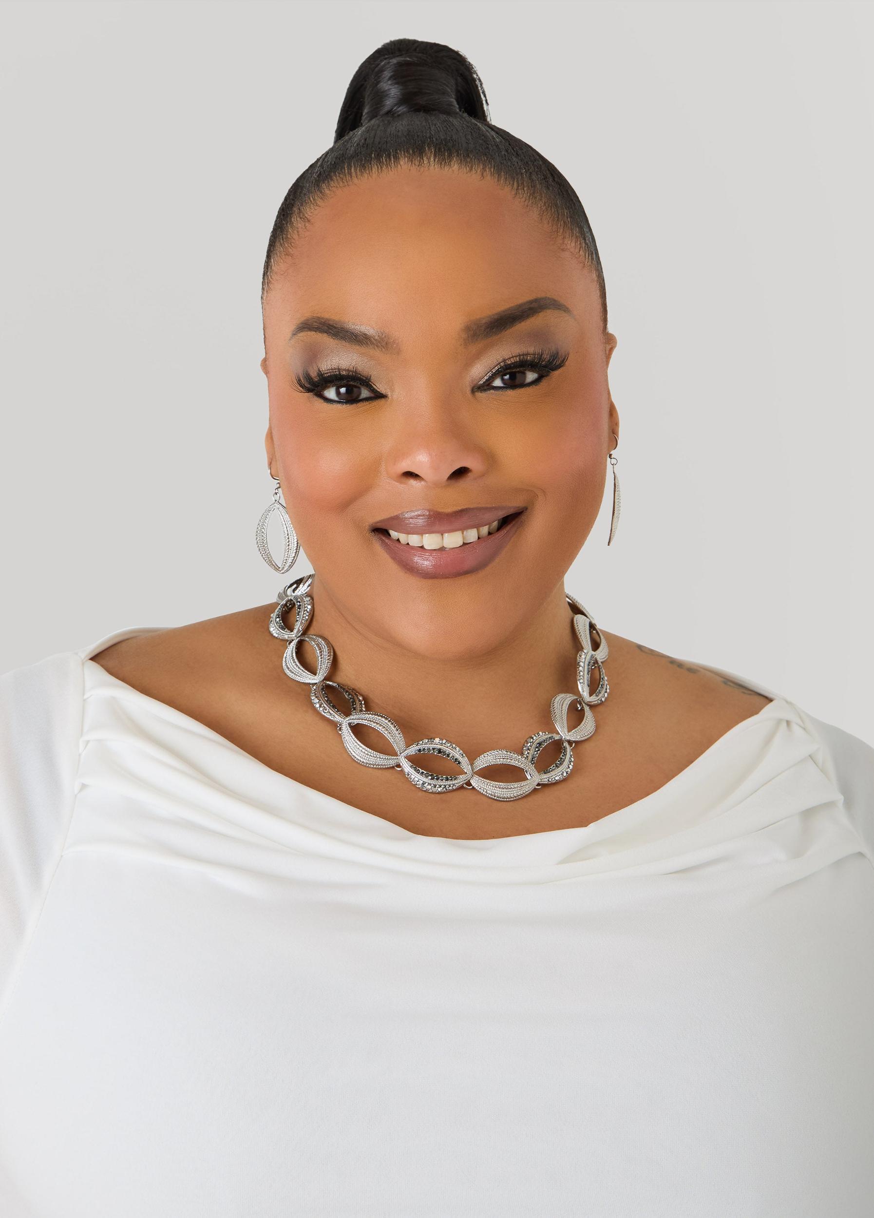 Ruched Cowl Neck Top Product Image