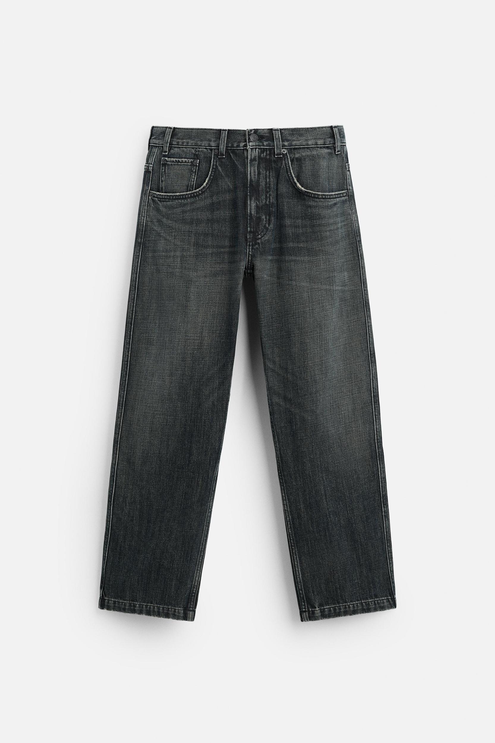 STRAIGHT FIT RELAXED JEANS Product Image