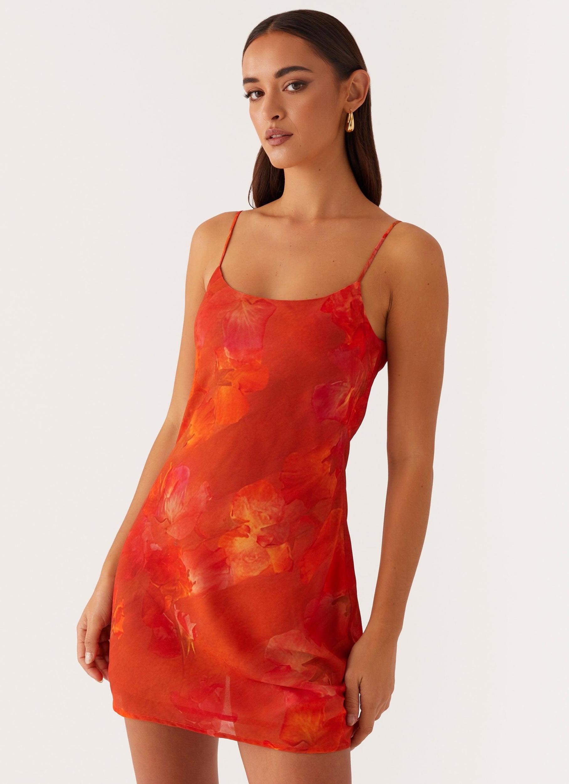 Manifest Mini Dress - Amber Product Image