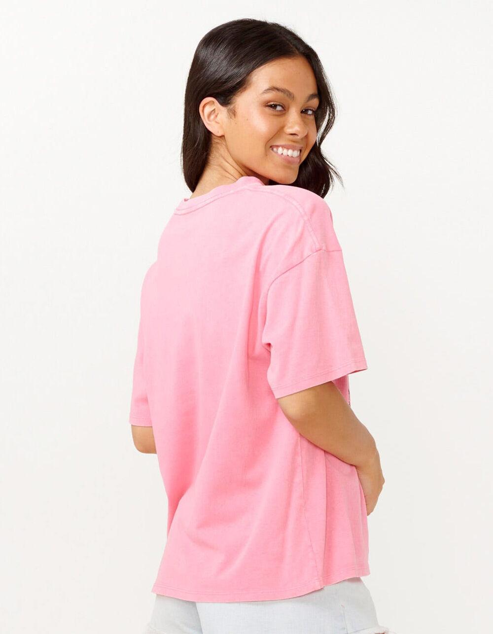 RIP CURL Souvenirs Heritage Womens Tee - PINK Product Image