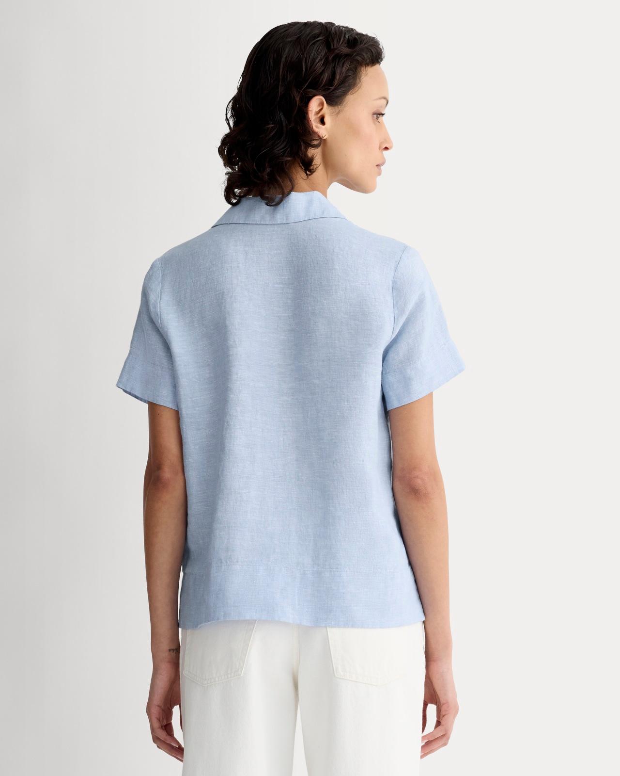 Womens Notch Shirt in Linen by Everlane Product Image