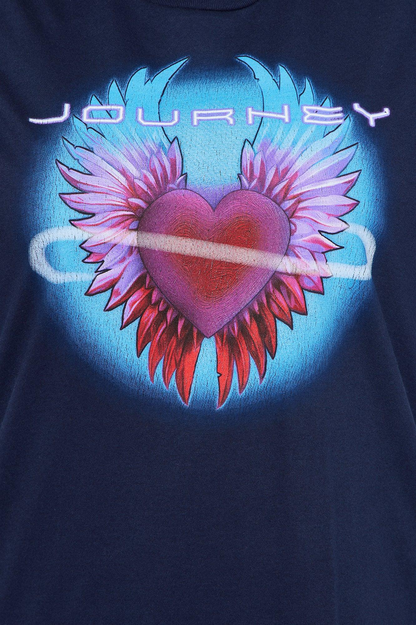 Journey World Tour Tee - Navy Female Product Image