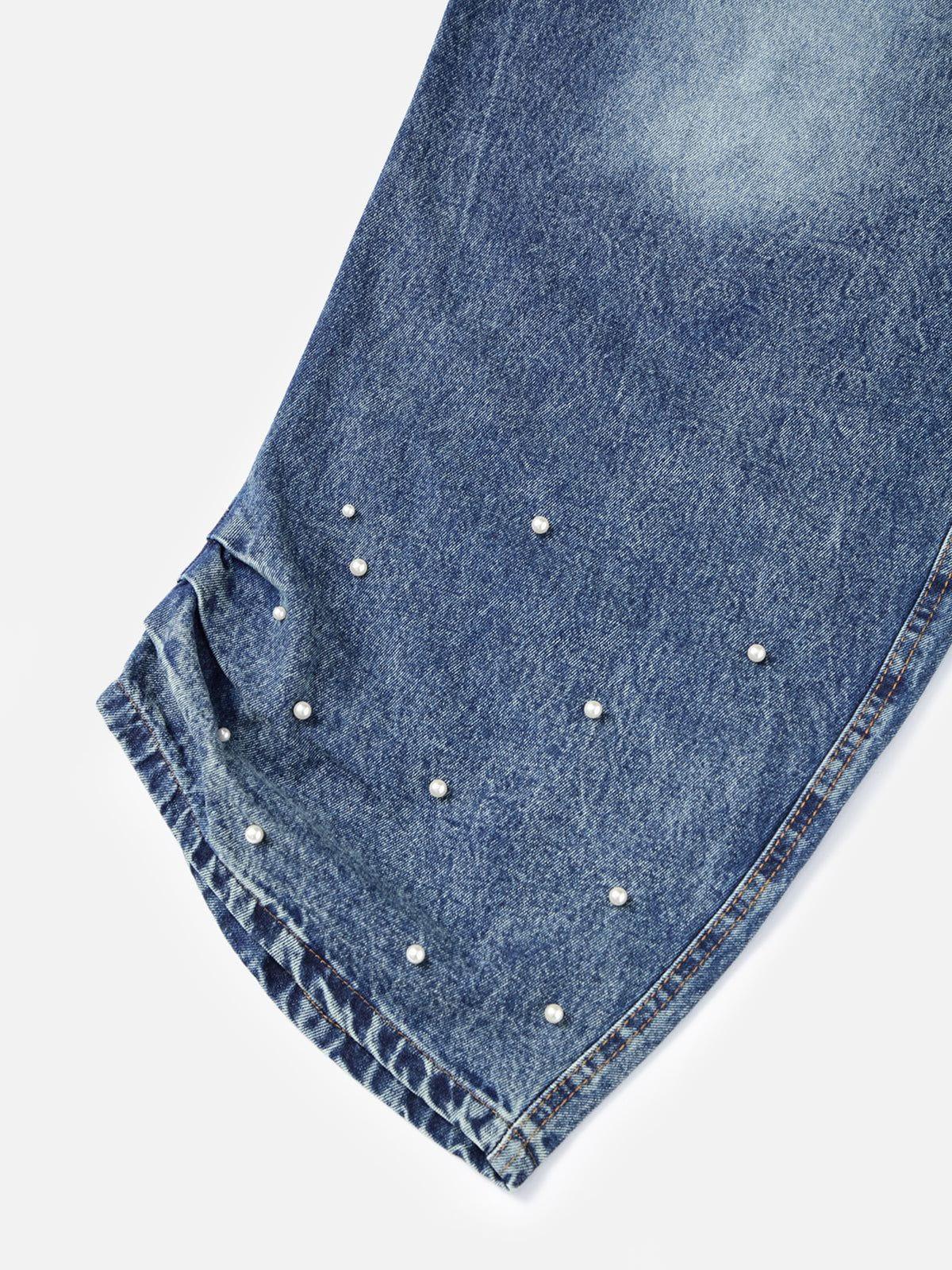 Aelfric Eden Splash Ink Super Baggy Barrel Jeans Product Image