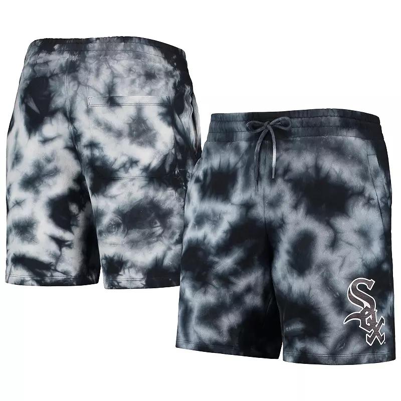 Men's New Era Black Chicago White Sox Team Dye Shorts, Size: Small Product Image