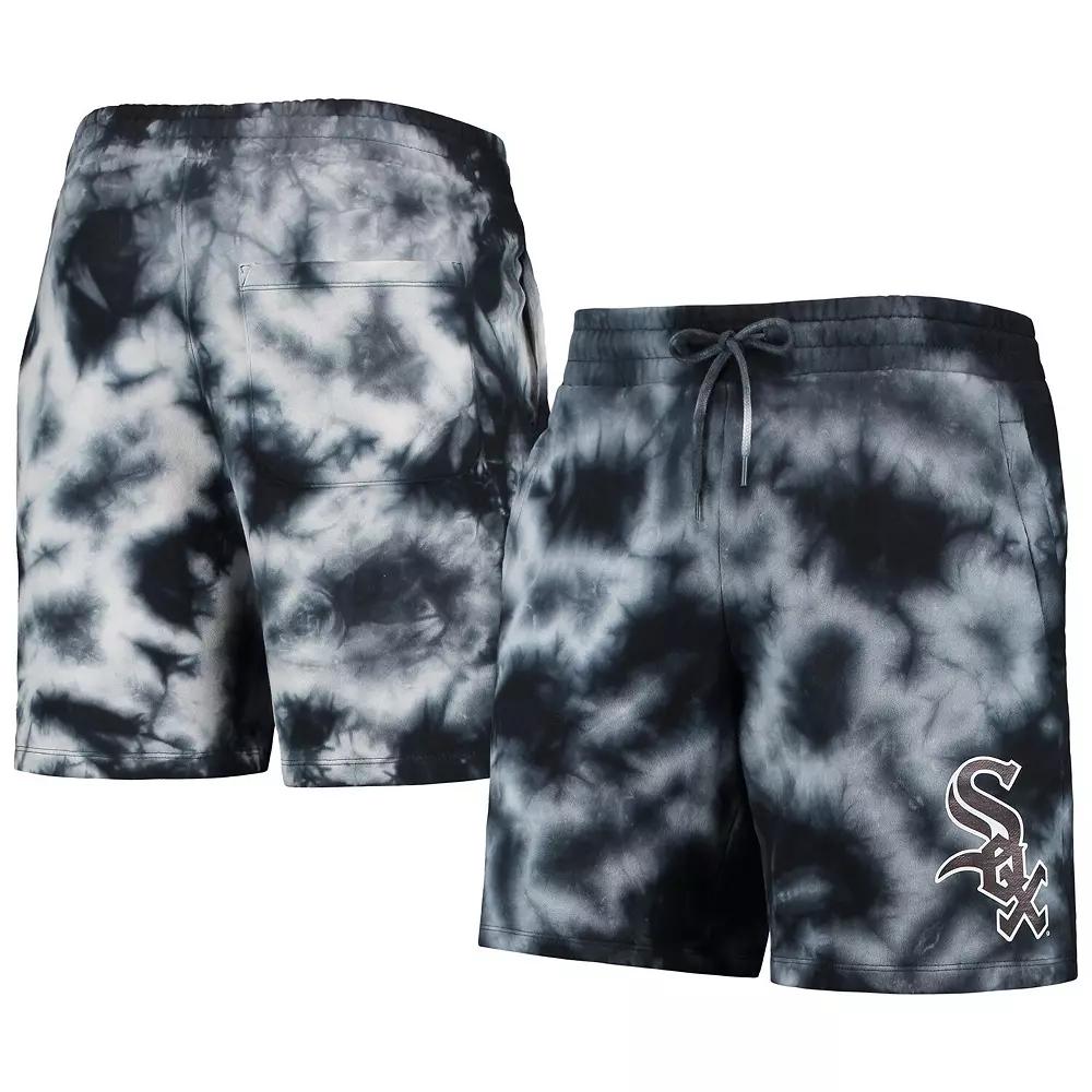 Men's New Era Black Chicago White Sox Team Dye Shorts, Size: Small Product Image