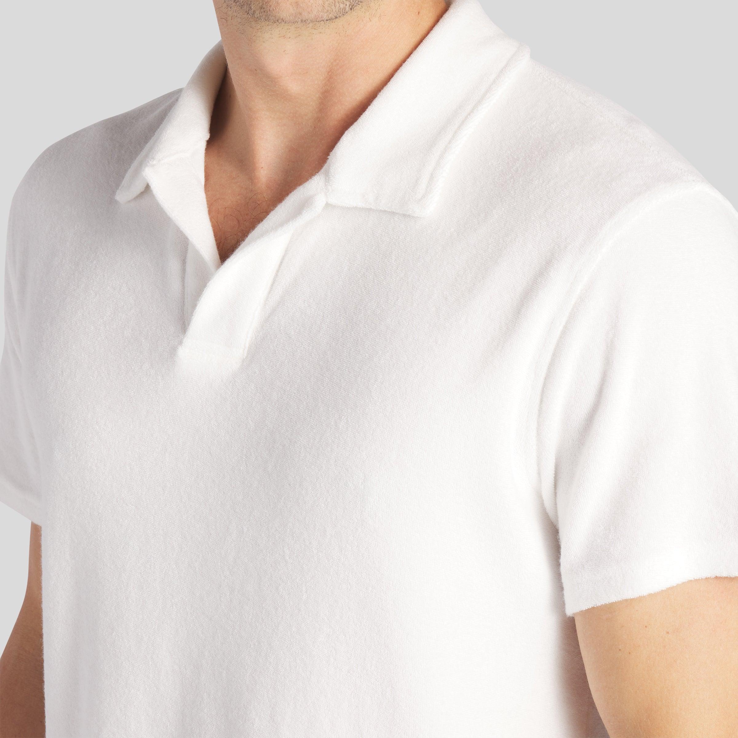 Riviera Terry Polo - White Product Image