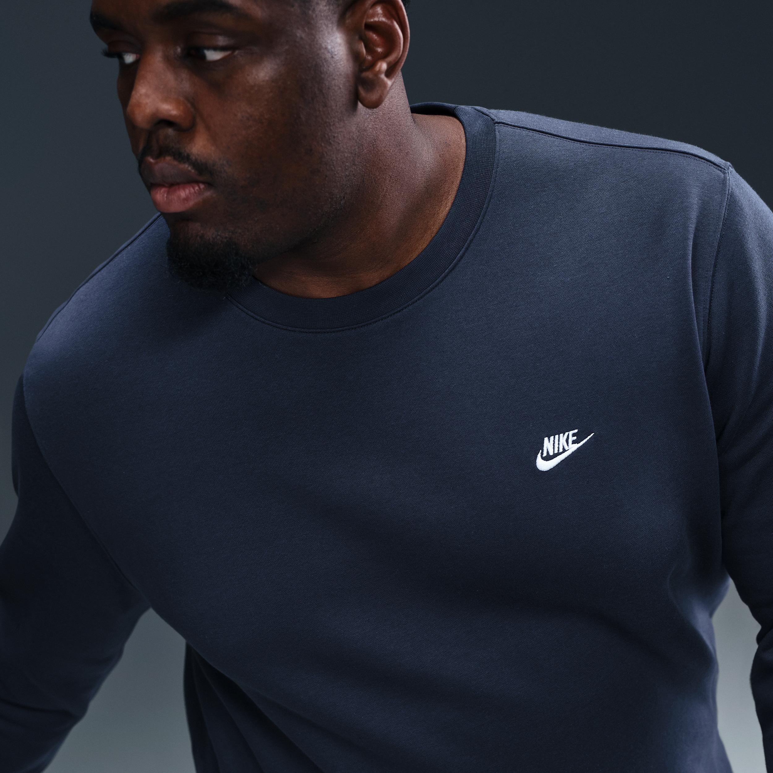 Nike Mens Club Fleece Crew | FN3886-451 Product Image
