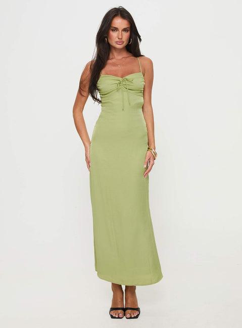 Kristyn Maxi Dress Green Product Image